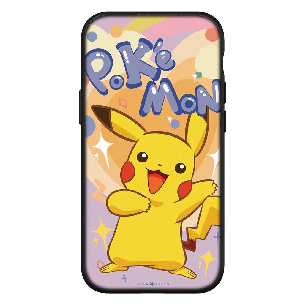 Cover for iPhone 16 15 Xiaomi Redmi Note 14 13 12 11 Pro Max X 8 9 16e Samsung Galaxy S25 S24 S23 Moto A4 OPPO Huawei Mew Mewtwo Pikachu Phone Case