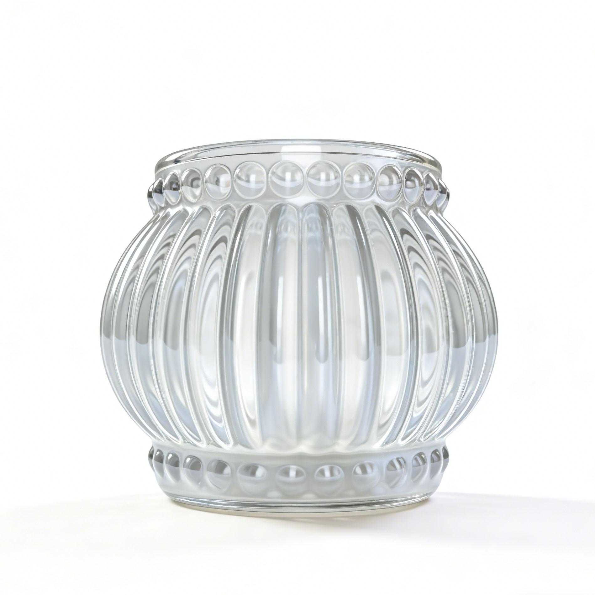 Creative Crystal Glass Candle Holder - European & American Style Home Decor & Photography Prop