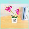 Artificial Phalaenopsis Aphrodite With Silk Flowers For Home Decor And Gift Gift For Garden Enthusiasts
