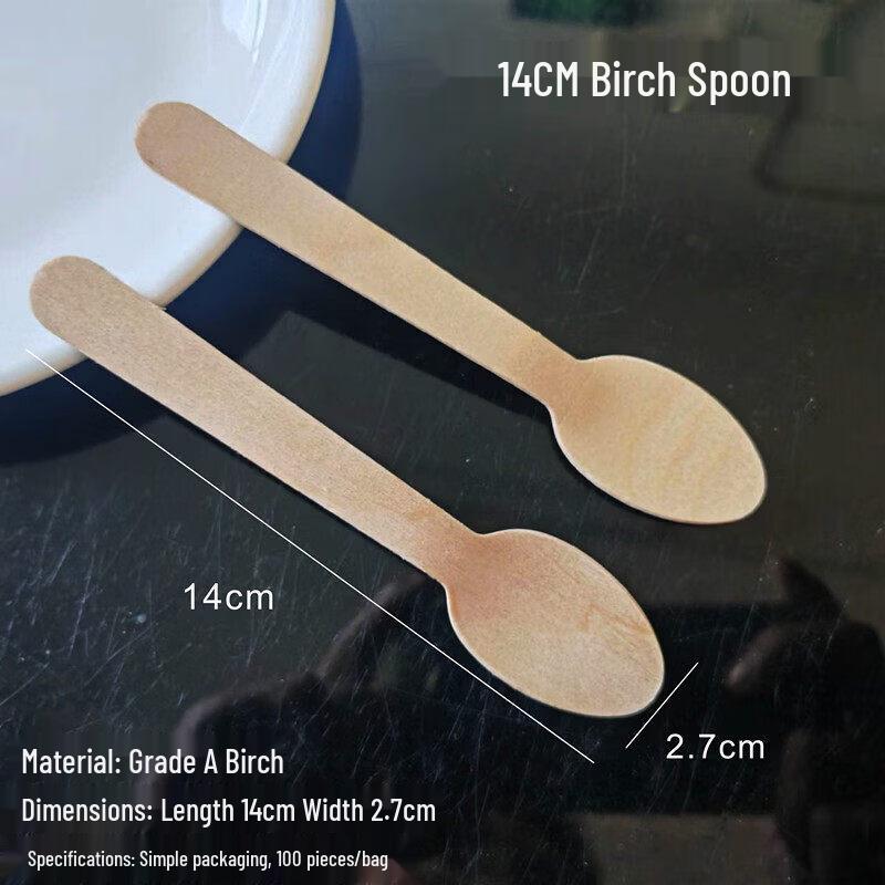 ZISIZ Disposable Eco-Friendly Cutlery Set