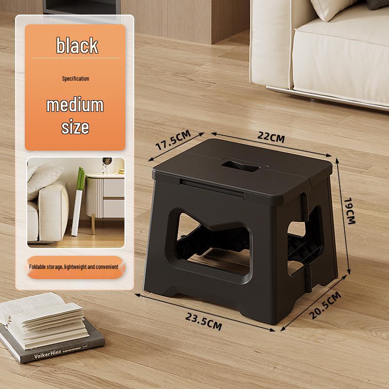 Compact Children's Folding Stool for Shoes & Outdoor Use