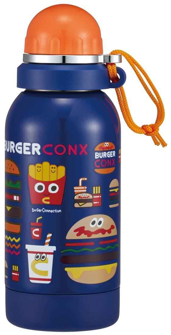 

Skater 580ml Stainless Steel Water Room Healthy Burger Concus Single-Layer Bottle, Temperature, Drinks, SSSC6-A