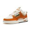 New Anta AOJIE Cushioning Wear Resistant Low Top Skateboard Shoes Men's Orange White 112418040-5