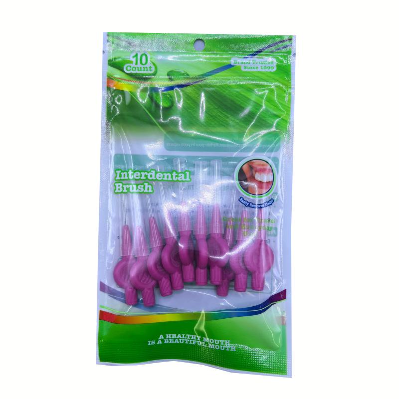 Interdental Round Gap Brush & Orthodontic Toothbrush for Oral Care