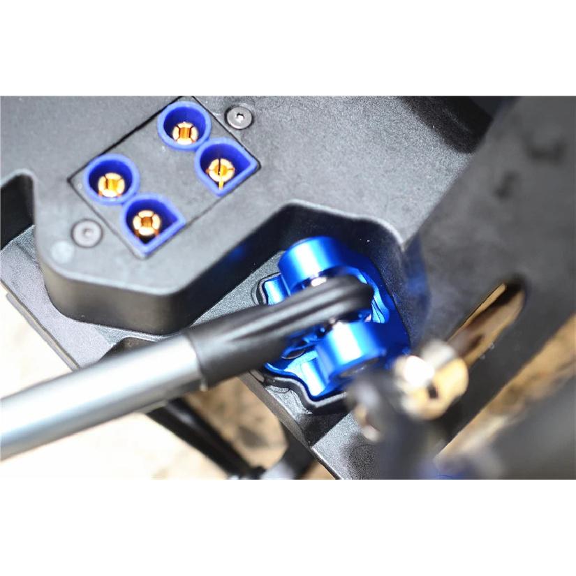 GPM Aluminum Rear Upper Axle Mount Set For Suspension Links For LOSI 1/6 Super Baja Rey 1.0/2.0