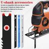 50/25PCS Contractor Jigsaw Blades Set with Storage Case, Assorted T-Shank Jig Saw Blades for Wood, Plastic and Metal Cutting