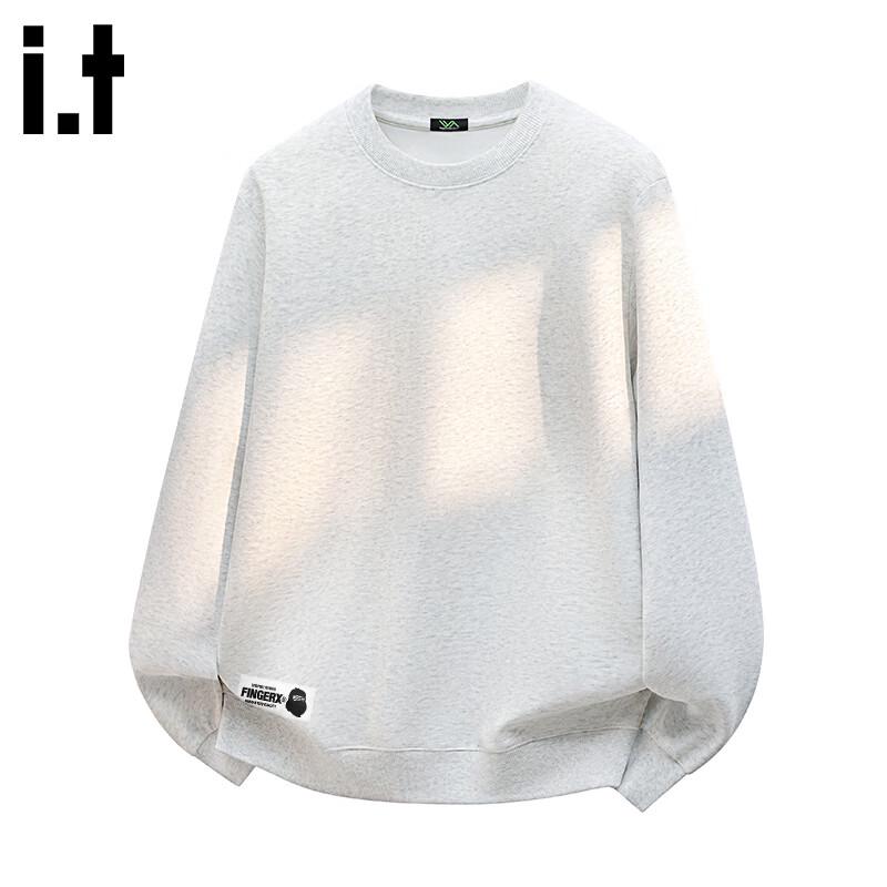 Fingercroxx Men's Casual Terry Crewneck Sweatshirt