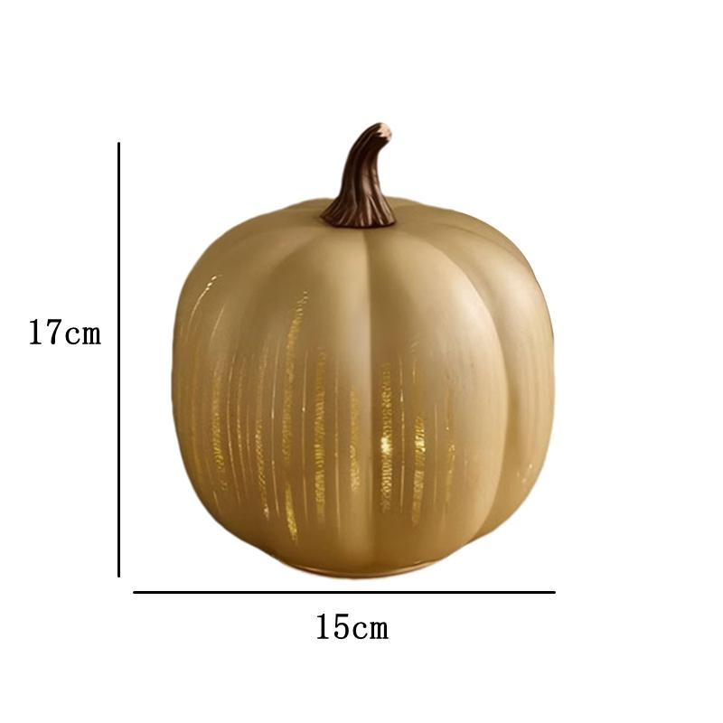 Starry Night Pumpkin with Light for Fall Halloween Thanksgiving Decorations Battery Operated Pumpkin Decoration Ornament