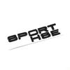 3D ABS Car SPORT HSE Emblem Stickers Decals For Land Rover Range Rover Letters  Car Trunk Badge Auto Styling Accessories