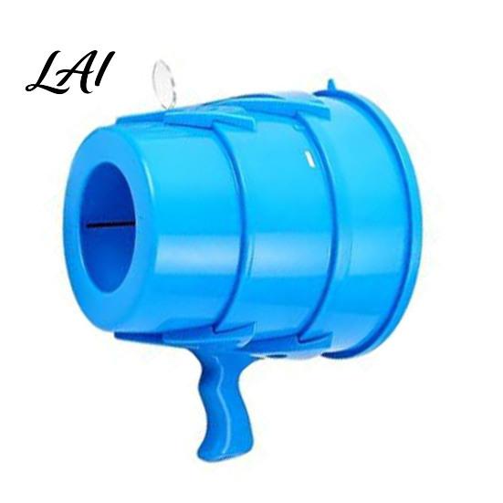 Birthday Gifts for Boys Girls Handheld Air Cannon Toy Portable Shooter Kids Outdoor Reusable Wave Toy Play Bubble Machine Funny Prank Christmas
