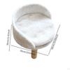 Divano Letto per Gatti Divano Divanetto Lounge Rialzato Copertura Rimovibile Lavabile