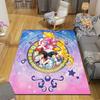 1Pc Moonlight Sailor Guardians Rug, Office Carpet Indoor Outdoor Doormat, Non-Slip, Comfortable, Living, Christmas Halloween,  Xmas Gift L1356