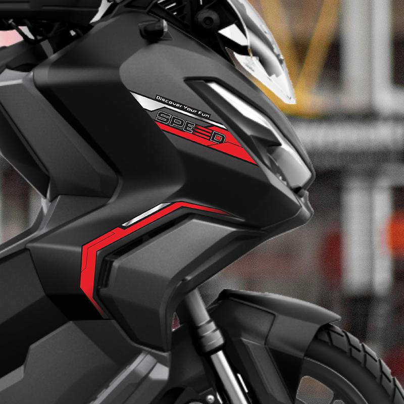 Used For HONDA ADV350 2025Motorcyle PatternFairing Stickers Kits Pasted On Body Paint Parts Area Accessories Decoration Stickers