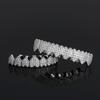 Heart-Shaped Copper Zircon Fangs: Punk Street Style Hip-Hop Braces