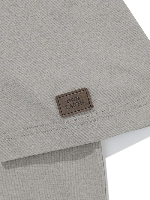 BBC EARTH Frophy Nature Short Sleeve Round_Ash Grey