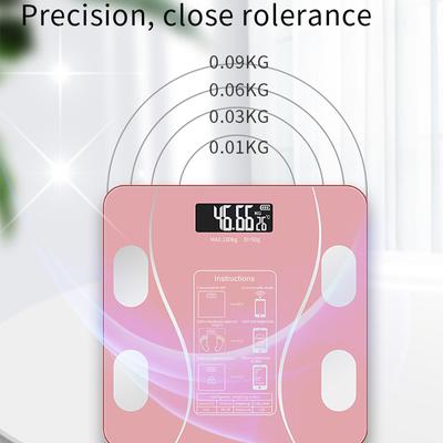 Body Fat Scale Smart Wireless Digital Bathroom Weight Scale Body Composition Analyzer With Smartphone App Bluetooth-compatible