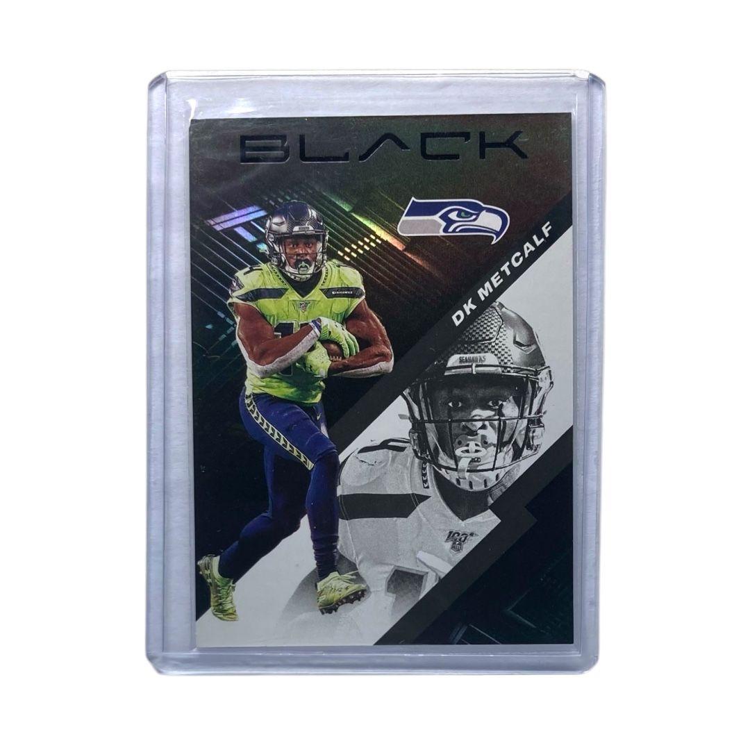 Used PANINI NFL Card BLACK DK METCALF SEAHAWKS #86 Free Shipping Used IT2