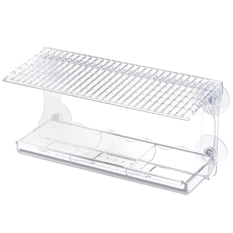 

Transparent Bird Feeder for Pet Bird Rainproof Bird Food Feeder Feeding Supplies Observation Wild Bird Treat Feeder 1