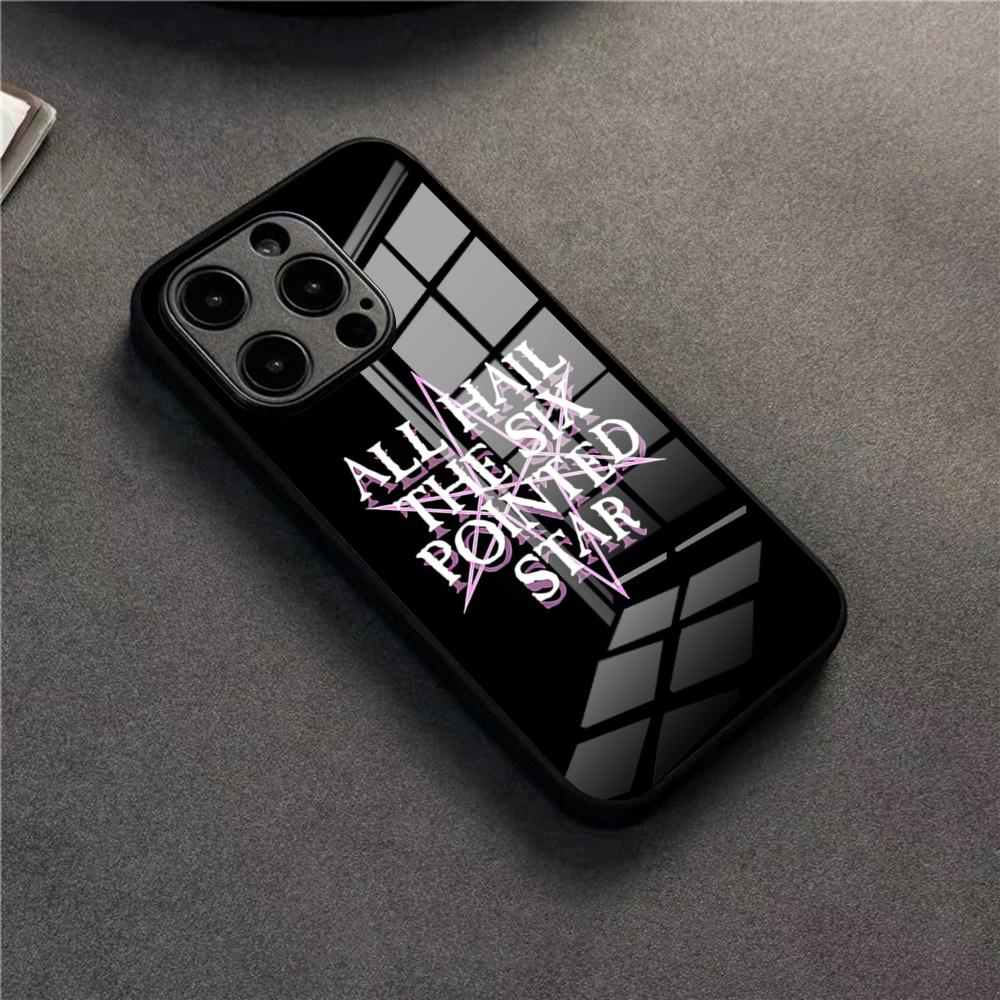 

Принесите мне чехол для телефона BMTH Horizon для iPhone 17 16 Pro 15 Pro Max 14 13 12 11 X XR XS Max Plus SE Стеклянная крышка iPhone14