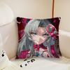 Wuthering Waves Rinascita Cushion Cover Pillow Case Plush Fabric Soft Double Sided Print Sofa Cushion Cover Throw Pillow Covers