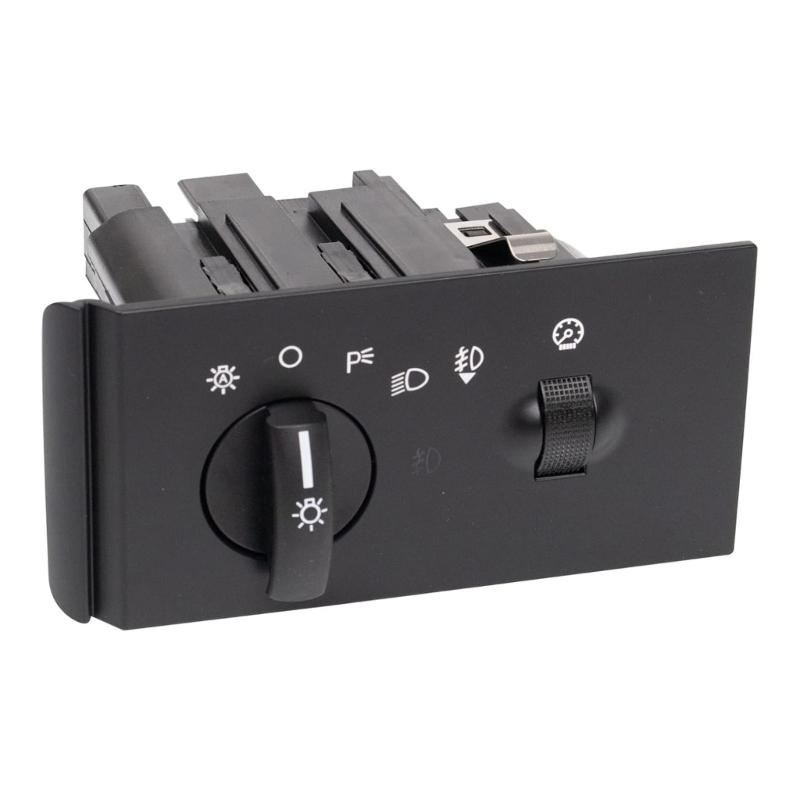 Car Headlight Switches Panel Decoration Sticker Trim Cover 5C3Z11654FAA 15633734 Black Cover Trim