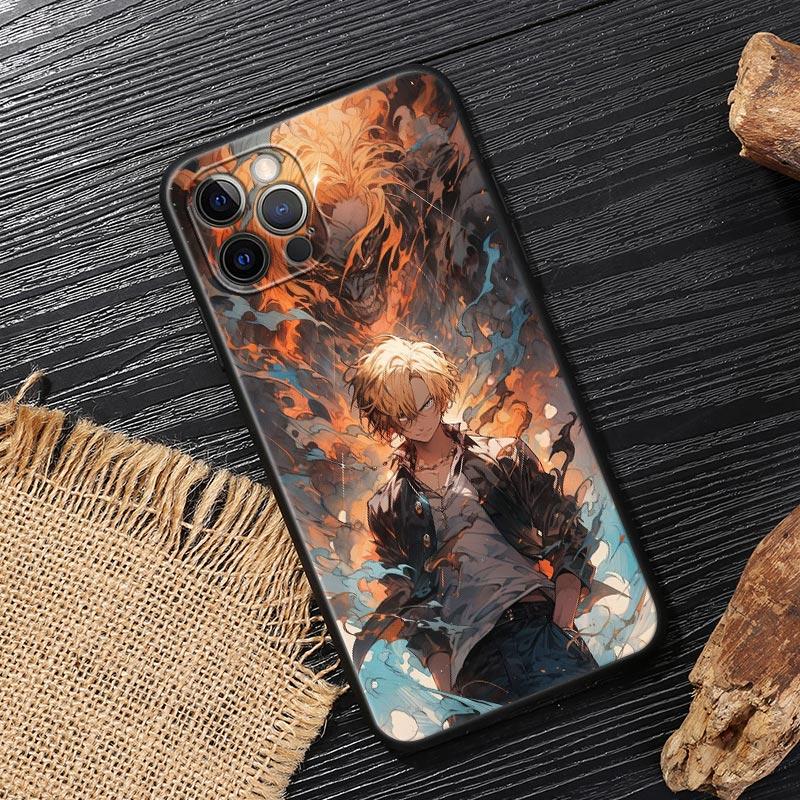 Ones Anime -Piece Roronoa Zoro Funda For Iphone 17 Case For iPhone 16 15 11 12 13 Mini 17 Pro Max 16 Plus 17E 16E Air Soft Cover