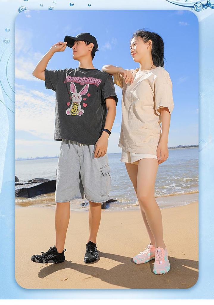 Unisex Quick-Dry Five-Finger Water Shoes for Outdoor, Beach, Swimming, Indoor Yoga, and Fitness