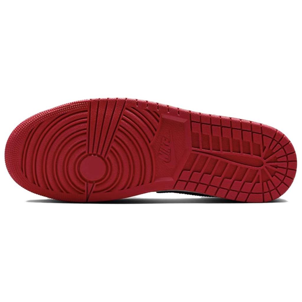 Air Jordan 1 Low New Beginnings Men Sneakers Red White Varsity-Red 553558-166