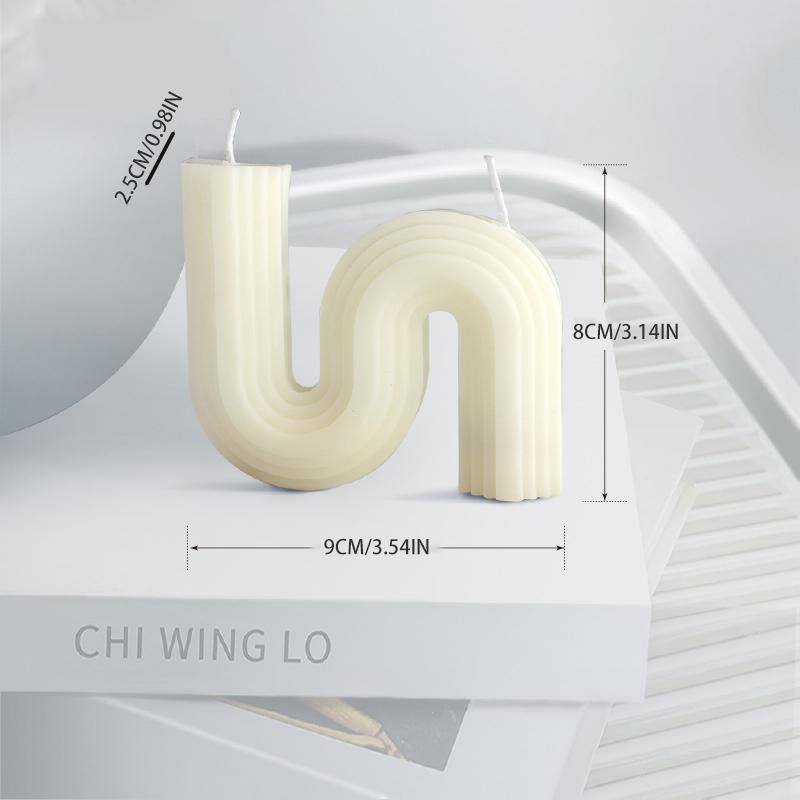 Heart-shaped candle romantic Valentine's Day tea wax proposal pendulum small candle prop art scented candle