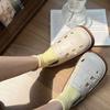Fashion Indoor Woman Slippers Home Mules Shoes for Women Thick Outside Slides Ins Rubber Sandals Footwear New Style Pvc Trend W H Sandal