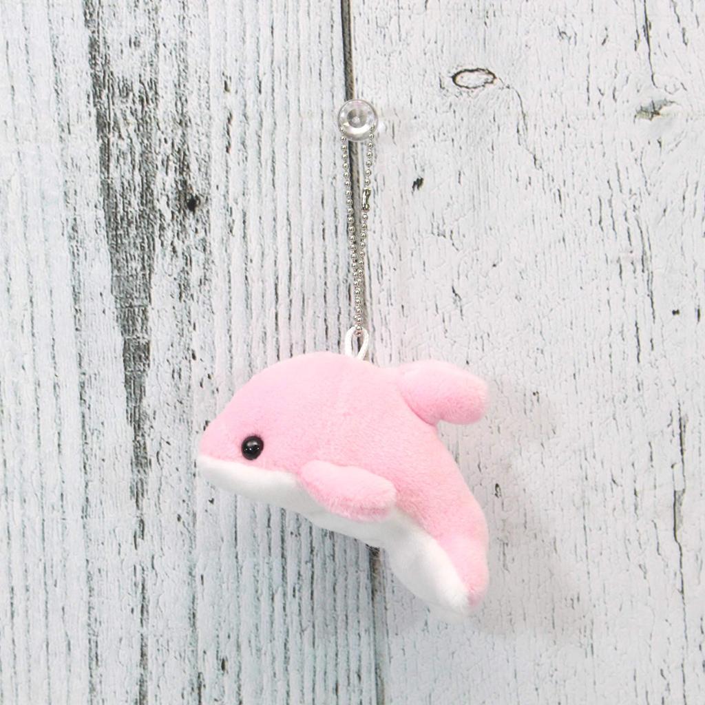 Take Off Plush SEA Can Dolphin Pink
