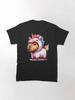 Cute Capybara Unicorn T-Shirt Funny Kawaii Animal Graphic Unisex Tee Gift