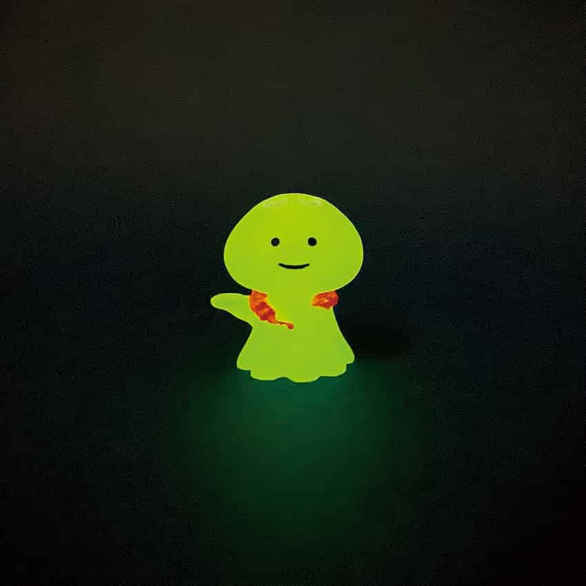 Decor Corporation concombre Dancing Little Jellyfish Glow in the Dark Size Approx. W2 D1.8 H2.4 ZSV-38070D