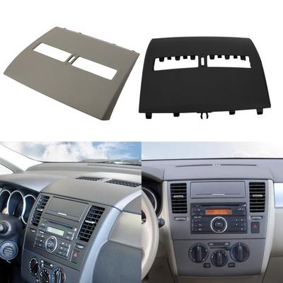 Car Air Vents for Nissan Tiida 2005-2010 Instrument Panel A/C Vents Plate Panel Air Conditioning Vents Cover for Tiida 68414-ED