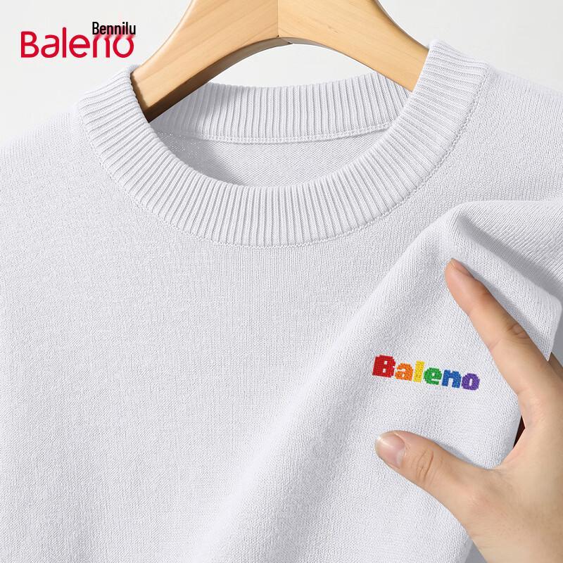 Baleno Men's JPB Letter Print Half Turtleneck Sweater