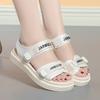 Sports Sandals Women's Summer New Versatile Muffin Thick-soled Flat-soled Student Soft-soled Beach Sandals