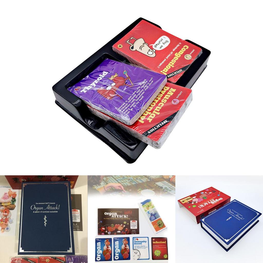 Engaging Organ Attack Full English Human Organ Attack Board Game For Social Gatherings