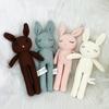 Cute And Charming Cartoon Knitted Animal Plush Doll Rabbit Owl Fox Bear Plush Toy Home Decoration Sleep Soothing Present Designed For Boys Plus Girls