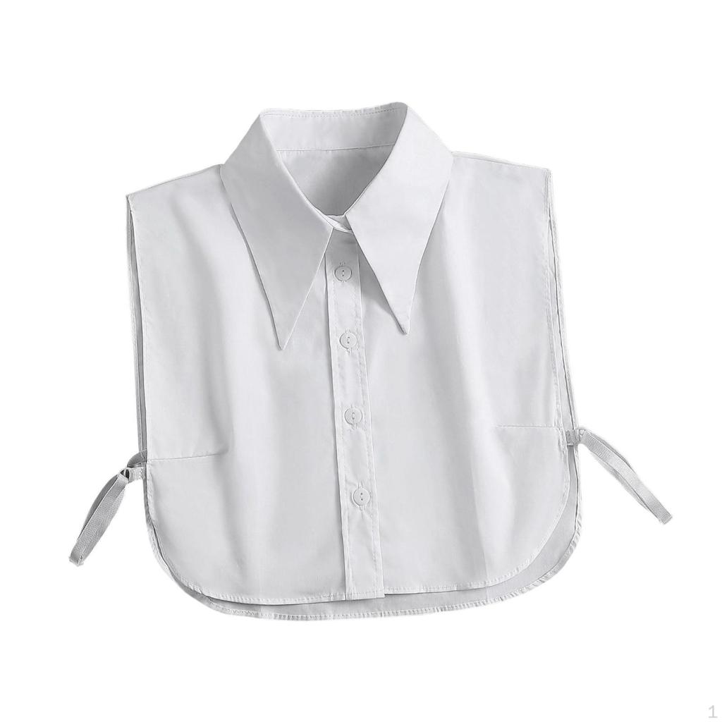 Cuellos Falsos Decorativos Camisas Medias para Atuendos Suéter