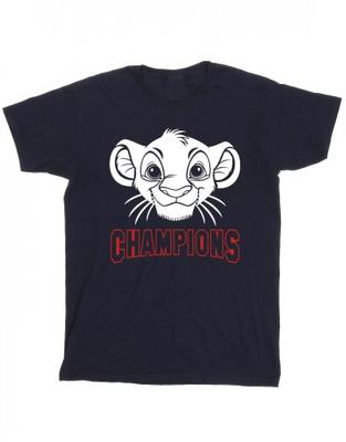 Boys The Lion King Simba Face Champion T-Shirt