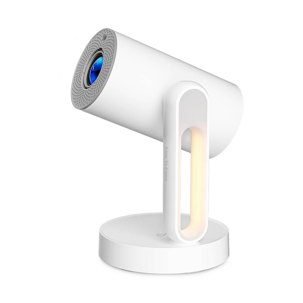 ETOE Starfish Plus Projector with Built-in Google TV, 140° Rotation, Automatic Screen Adjustment and Touch Night Light