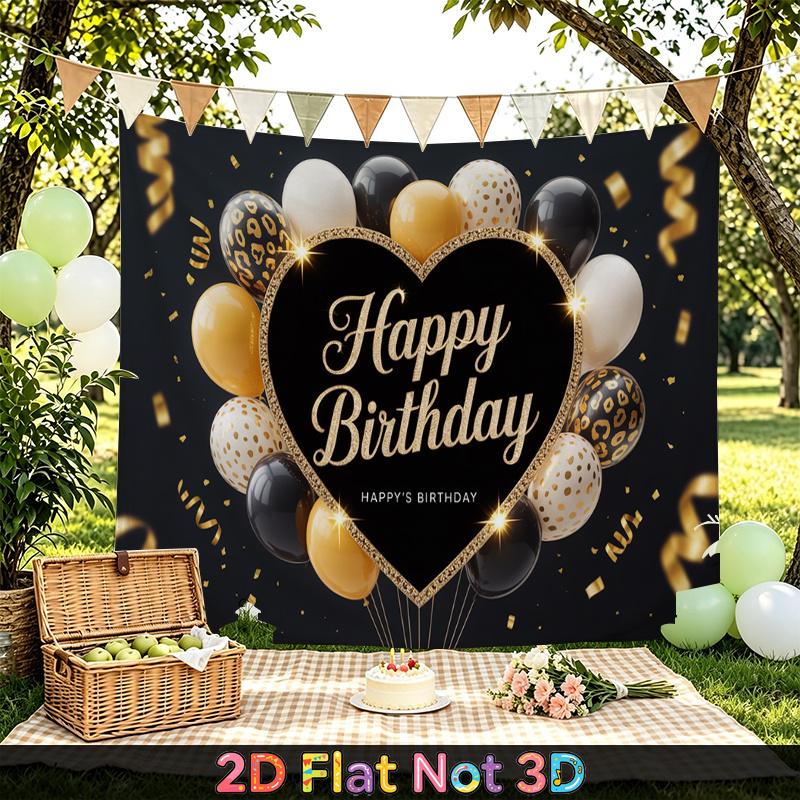 1pc Balloon Party Backdrop - Studio Photo Prop