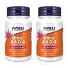 Now Foods Ultra A & D-3 25,000/1,000 IU Softgels 2 Pcs 100 Tablets