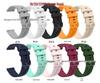 Garmin Venu Silicone Small Check-Pattern Watch Band, Vivomove Sport Textured Strap, 18/20/22mm.