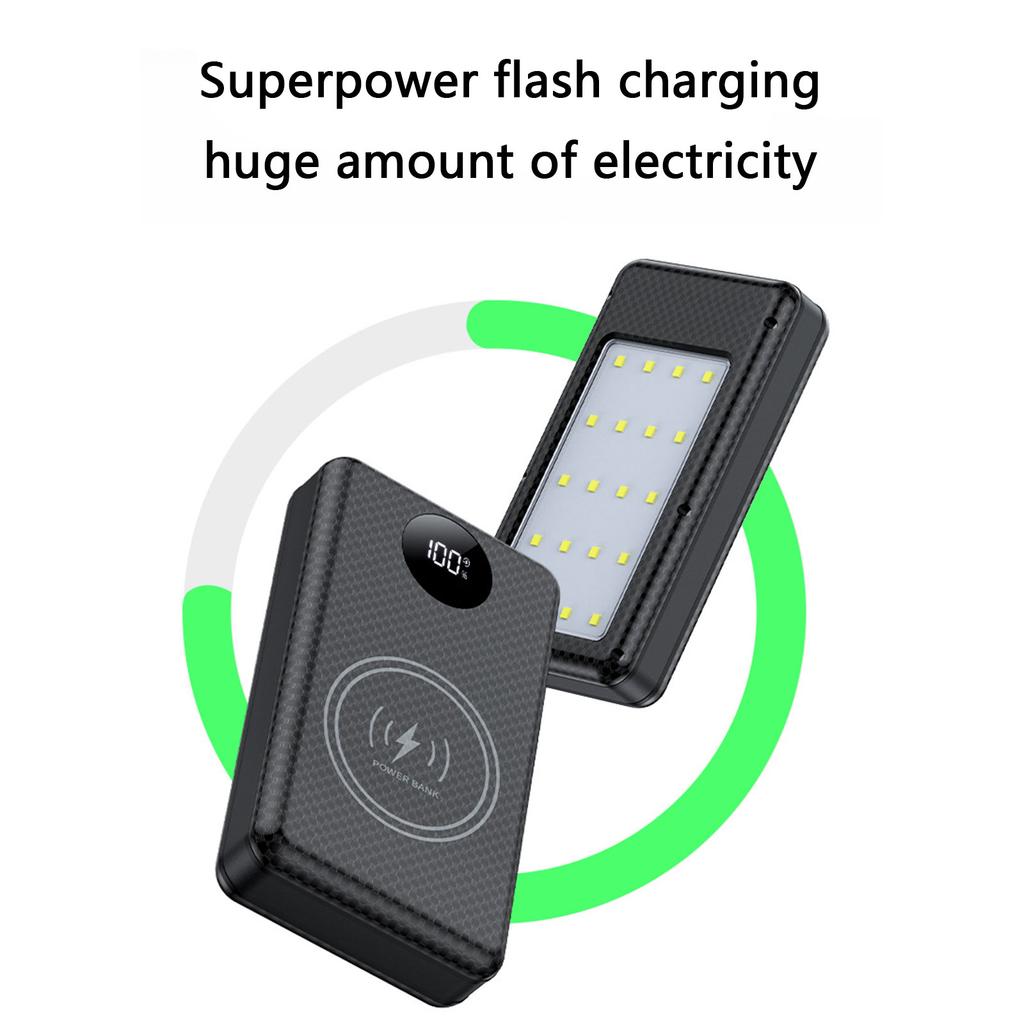 DIY 18650 Pouzdro na nabíječku USB Napájecí kryt Kempingové osvětlení Funkce Podpora PD22.5W/15w Bezdrátové nabíjení Bez baterie