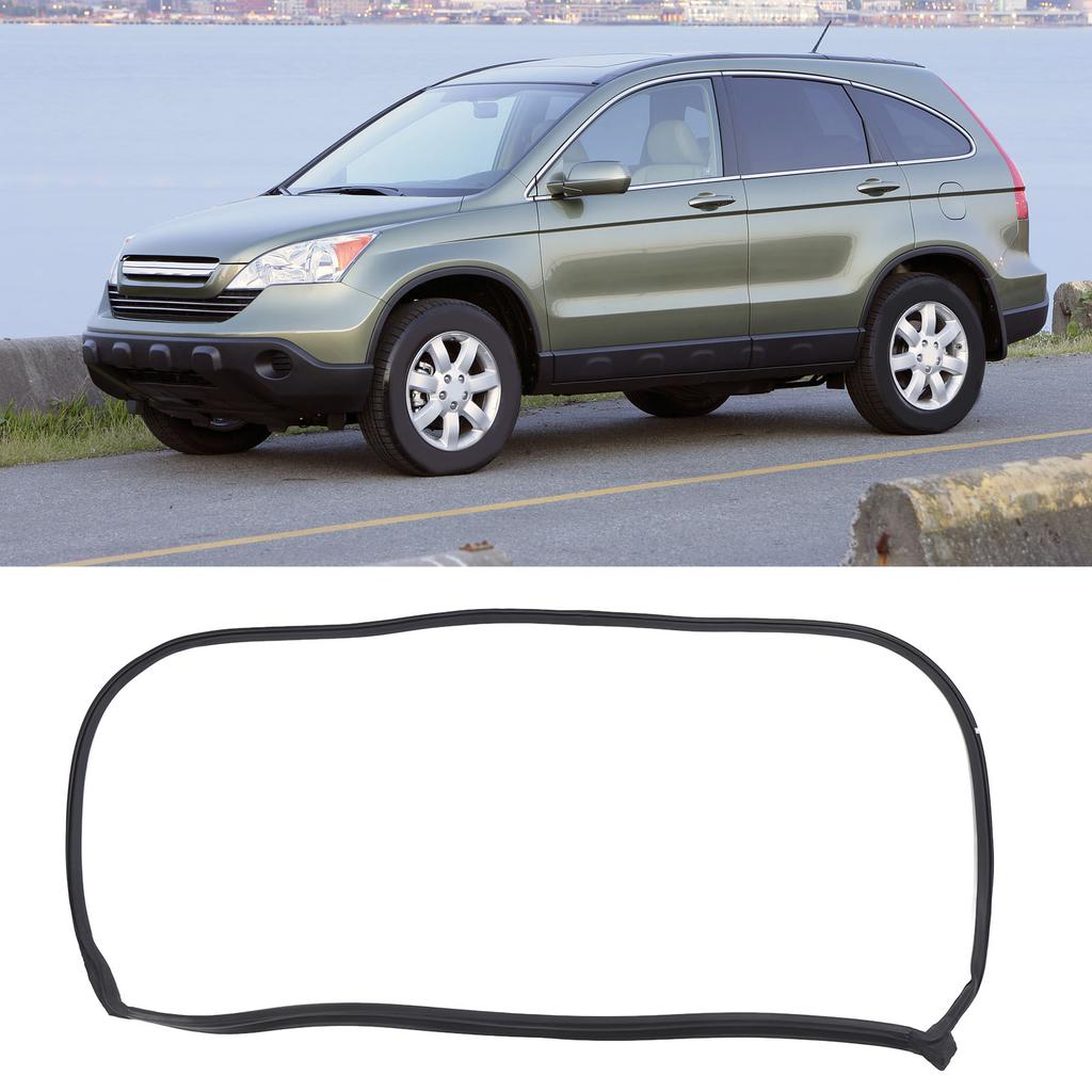 Front Door Weatherstrip Trim 72350-SXS-A02 Driver Side Rubber Noise Isolation Vibration Resistant for CR-V 2007 to 2011