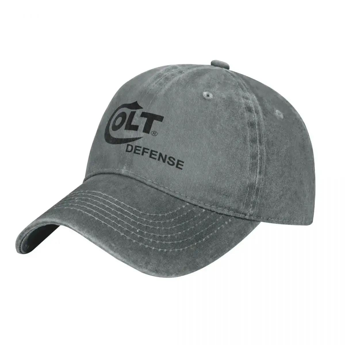 

Colt Baseball Cap Handgun Logo Kpop Rock Adjustable Washed Hip Hop Hats Men Adult Fitted Retro Design Baseball Caps Adjustable