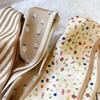 Simple temperament khaki scarf female double -sided narrow ribbon spring and decorative scarf