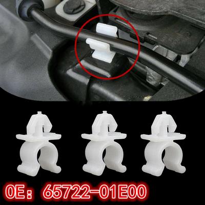 10 pezzi di supporto per asta di fissaggio universale per auto, clip per supporto per asta di fissaggio per cofano e cofano per Skyline R32 R33 1989-1998 in plastica.