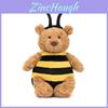 Großer Hummel-Teddybär mit kurzem Fell, Plüsch, für Heimdekoration und zum Spielen